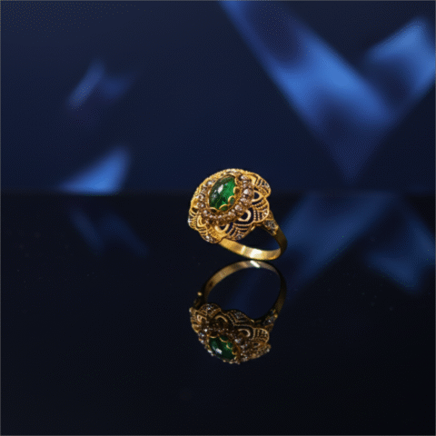 Mughal Filigree Ring