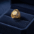 Geometric Jaali Ring