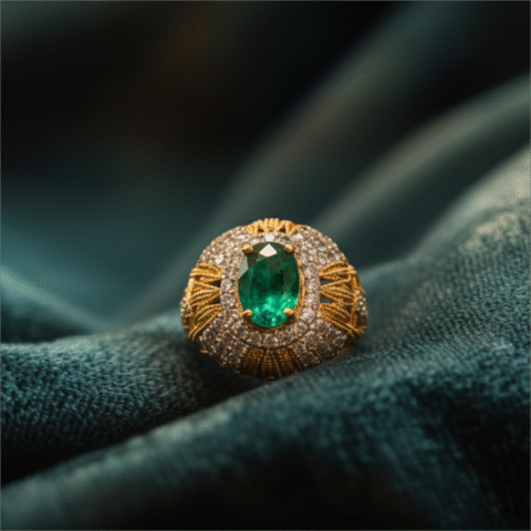 The Emerald Sultan Ring