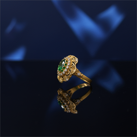 Mughal Filigree Ring